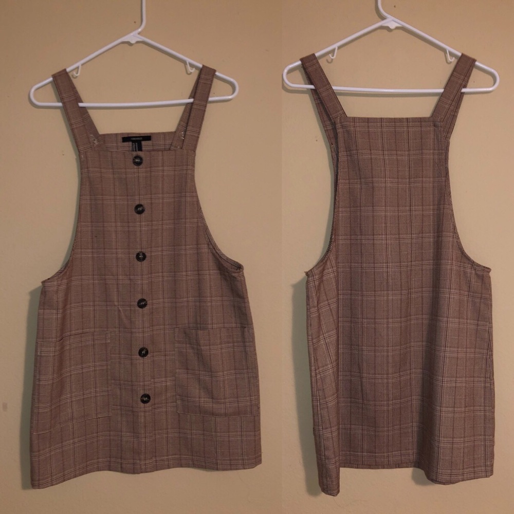 F21 Overall Skirt
